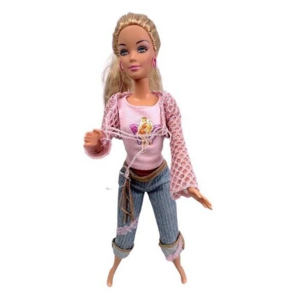 THE BARBIE DIARIES DOLL FROM 2005 BLONDE HAIR BLUE EYES - Picture 1 of 7